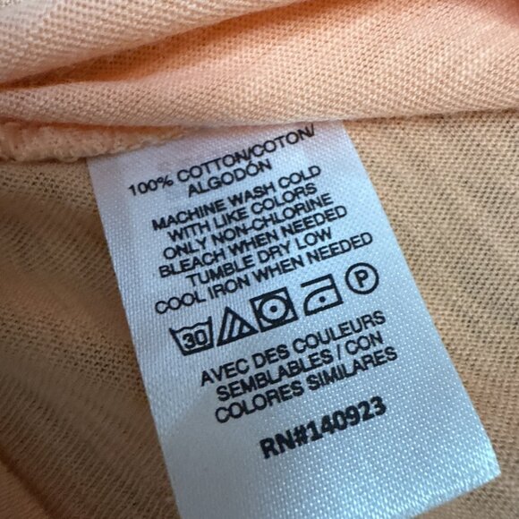 Loft Blouse Orange Cap Sleeve Women’s Size Small - Picture 8 of 11